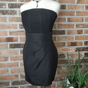 Alice + Oliva Black Strapless Cocktail Dress, S c